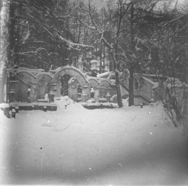 Развалины галереи. Вид с юго-востока. 1920-е гг..